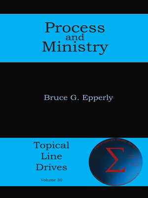 cover image of Process and Ministry